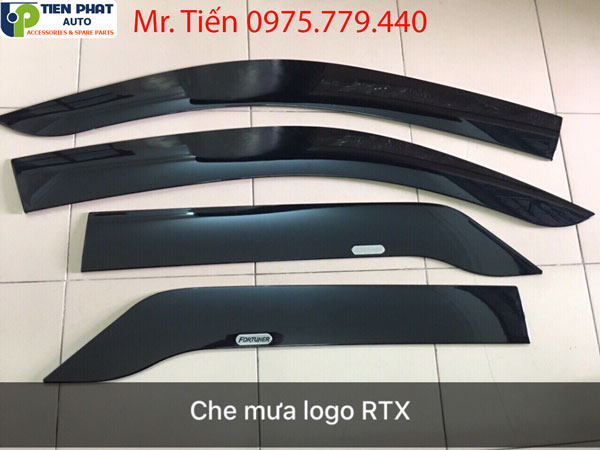 Che mưa - phụ kiện đồ chơi cho xe Fortuner 2018 - 2019