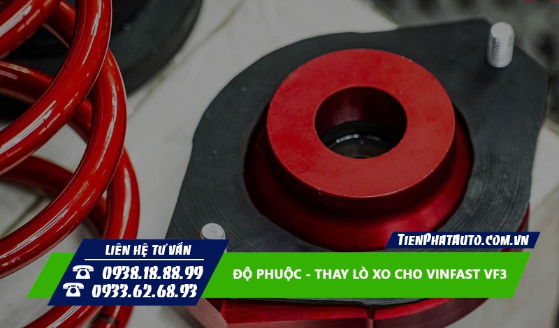 Phuộc thiết kế dành riêng cho Vinfast VF3 thi công nhanh chóng