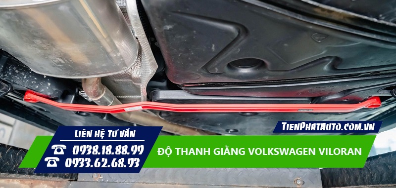 Độ thanh giằng Volkswagen Viloran giúp xe vận hành an toàn hơn