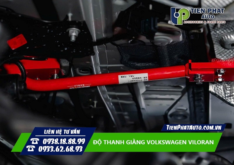 Thanh giằng cho Viloran giúp vào cua tốt hơn, bám đường tốt hơn