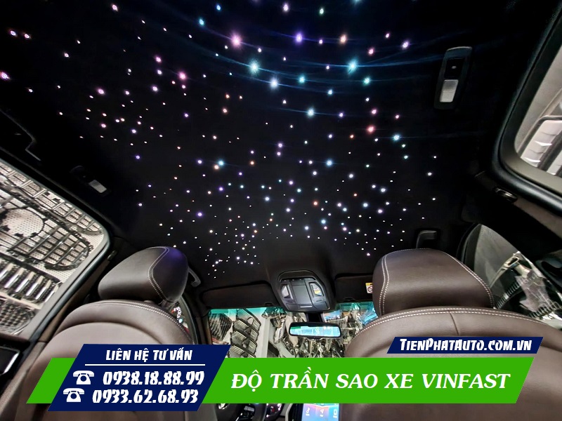 Độ trần sao xe Vinfast hiện đang là xu hướng được nhiều khách hàng quan tâm