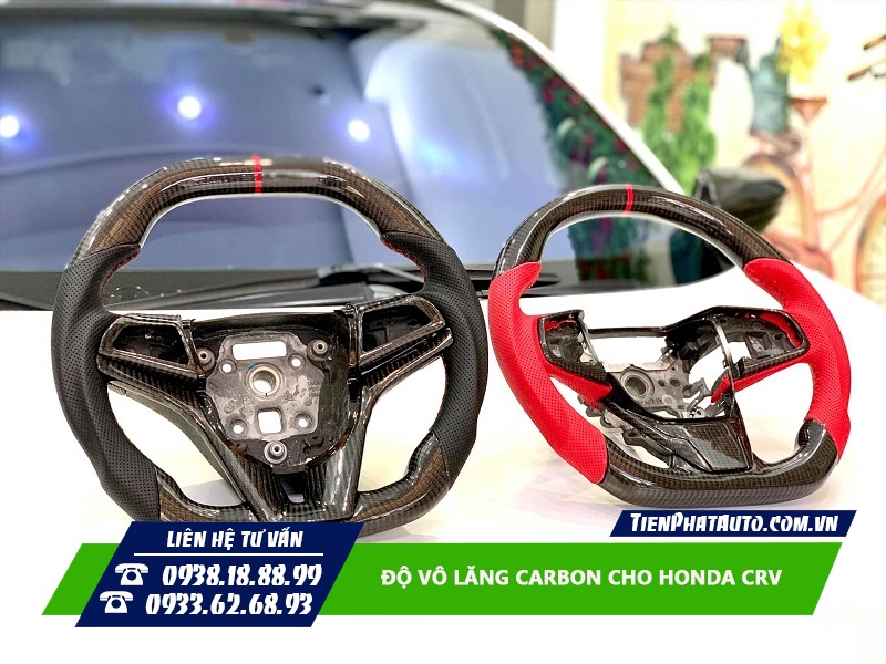 Tiến Phát Auto chuyên độ vô lăng Carbon cho Honda CRV các đời