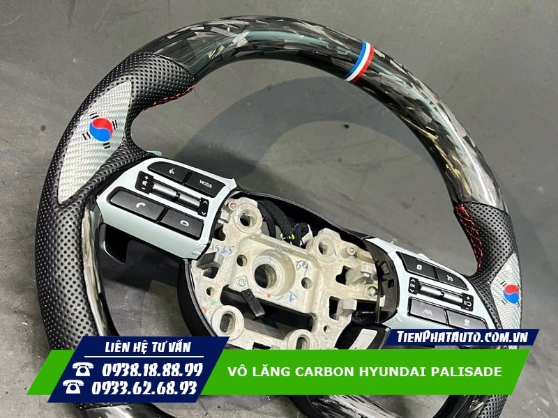 Độ vô lăng cho Palisade mang lại nhiều sự tiện lợi