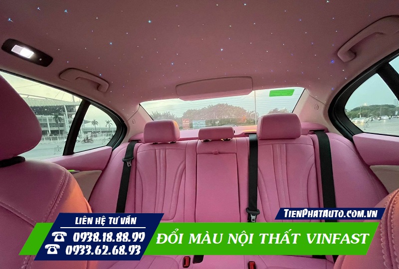 Phần ghế được thay đổi hoàn toàn với màu sắc mới mẽ