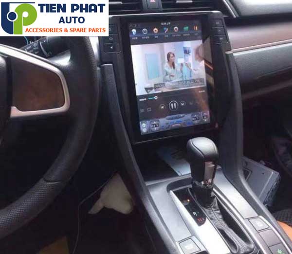 chuyen lap dat cung cap dvd tesla cho honda civic 2016