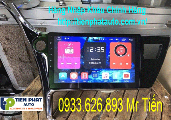 màn hình dvd chạy android cho toyota altis