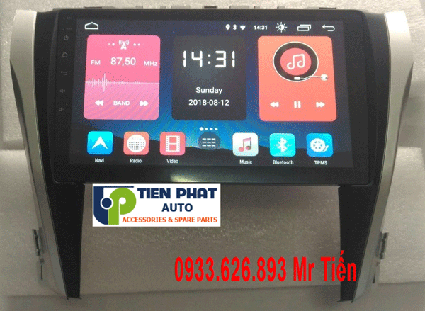Màn hình Dvd chạy android cho toyota camry 2016-2018