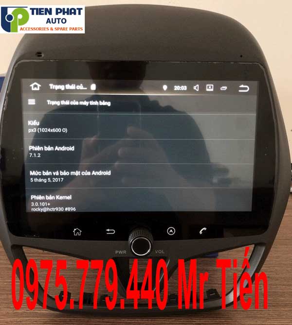 gia re cho man hinh dvd Chevrolet Spark 2018-2019