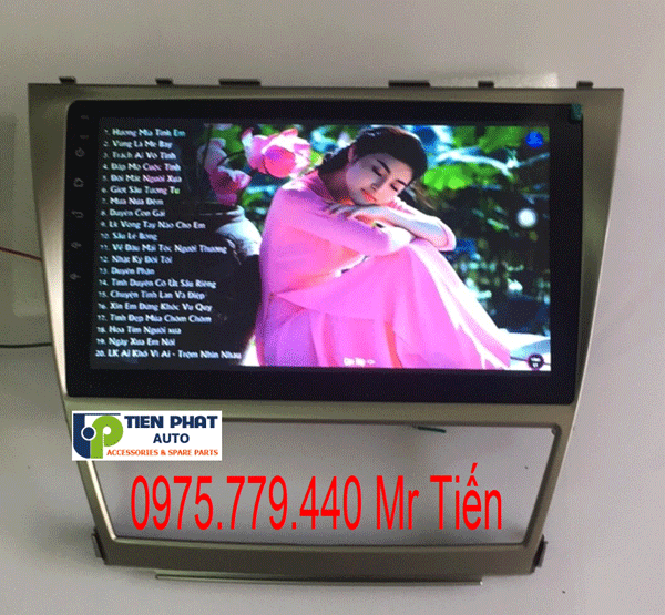 màn hình dvd chạy android cho Toyota Camry