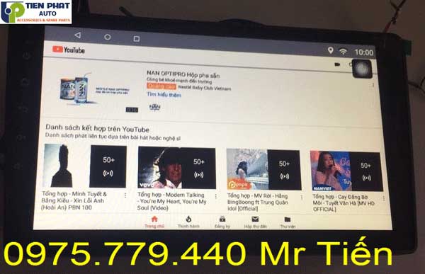 Màn Hình DVD Chạy Android Cho Xe Ford Transit 