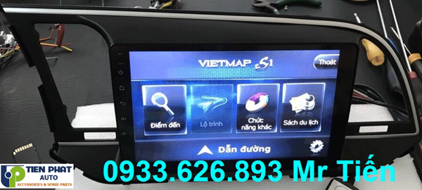 Màn hình dvd chạy android cho huyndai elantra 2018