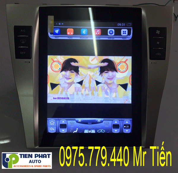 Màn hình dvd Tesla cao cấp cho Toyota Camry 2010