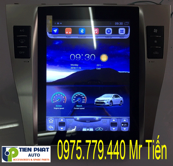 Màn hình dvd Tesla cao cấp cho Toyota Camry 2010