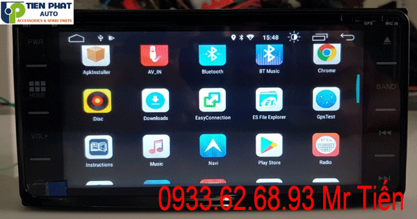 Màn hình dvd chay android cho xe nissan sunny