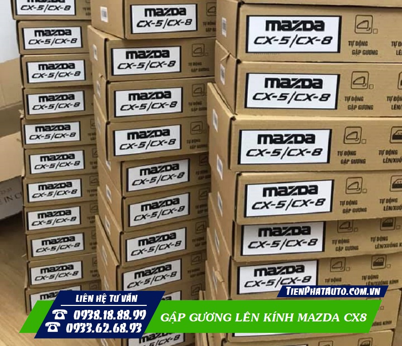 Tiến Phát Auto chuyên phân phối gập gương lên kính Mazda CX8