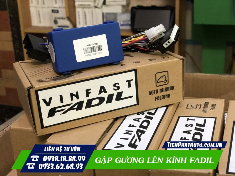Bộ gập gương lên xuống kính dành riêng cho dòng xe Vinfast Fadil