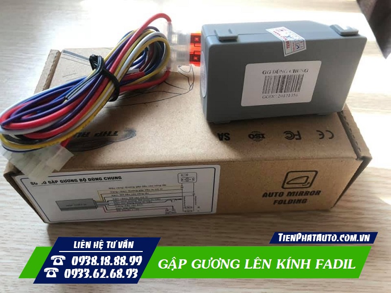 Gập gương lên xuống kính Vinfast Fadil mang lại nhiều sự tiện lợi