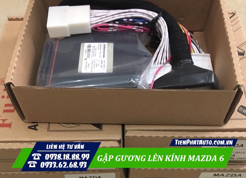 Bộ gập gương lên xuống kính dành cho xe Mazda 6