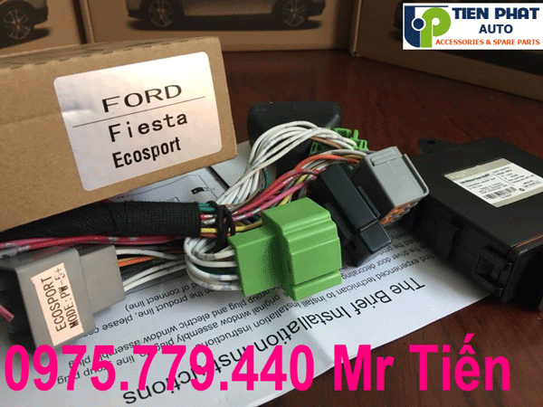 Gập gương lên xuống kính tự động cho ford ecosport