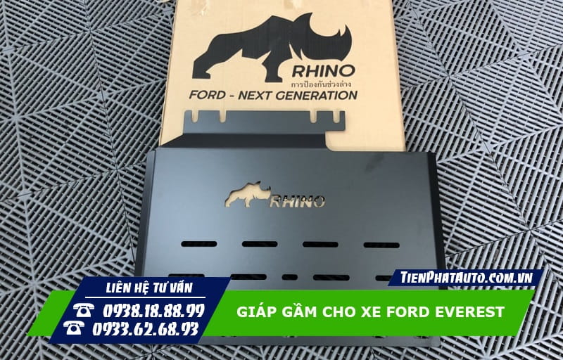 Giáp gần Ford Everest 2023 giúp bảo vệ thước lái hiệu quả hơn
