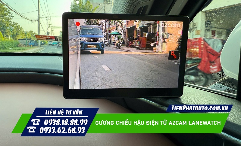 Bạn có thể chạm cảm ứng điều chỉnh nhanh các góc quay trên màn hình