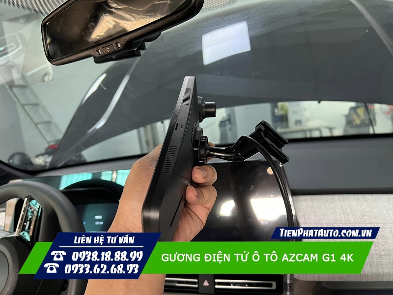 Chân gương lắp đặt được thiết kế riêng, lắp đặt được cho nhiều dòng xe