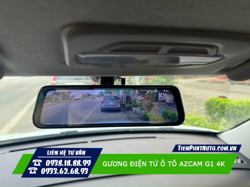 AZCam G1 4K ghi hình trước độ phân giải 4K siêu nét