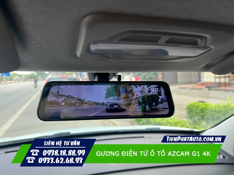 Hình ảnh camera sau ghi hình độ phân giải Full HD