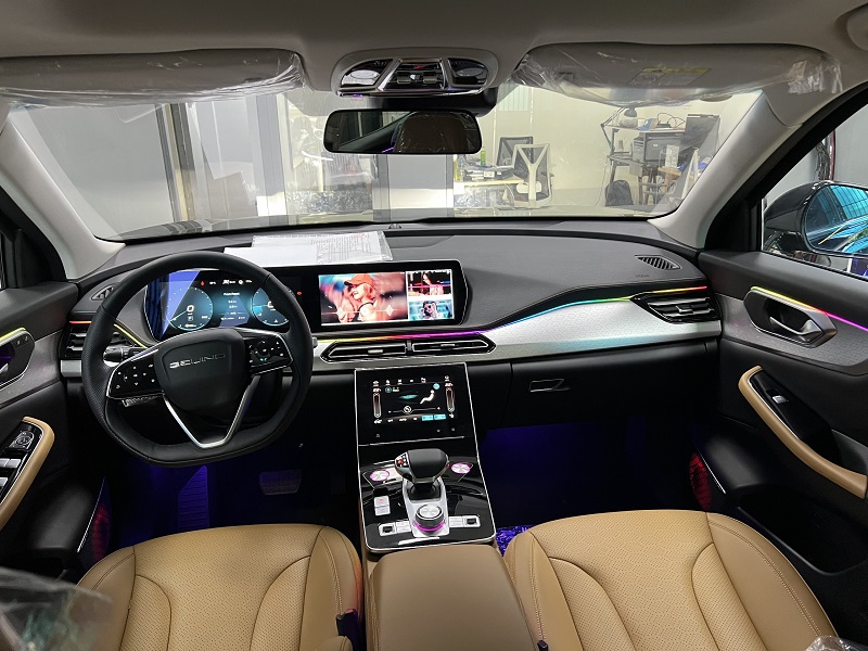 Kích tính năng xe Beijing X7 giúp Việt hóa Tiếng Việt