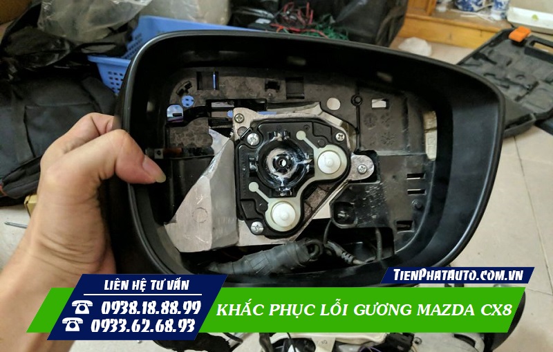 Gương Mazda CX8 là tình trạng lỗi chung đang rất được phổ biến