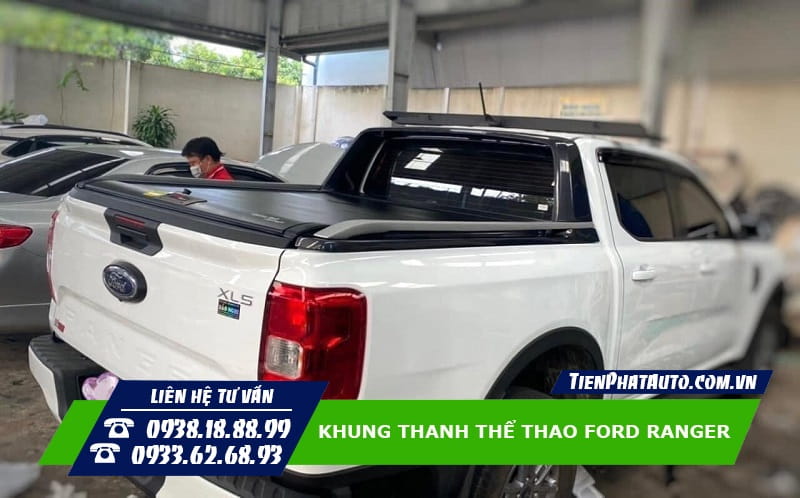 Thanh thể thao cho Ford Ranger giúp xe cứng cáp và nổi bật hơn