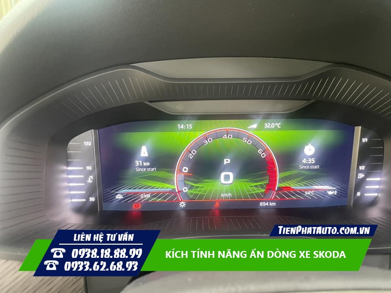 Kích hoạt tính năng ẩn SKODA hoàn toàn không ảnh hưởng đến chức năng và bảo hành xe