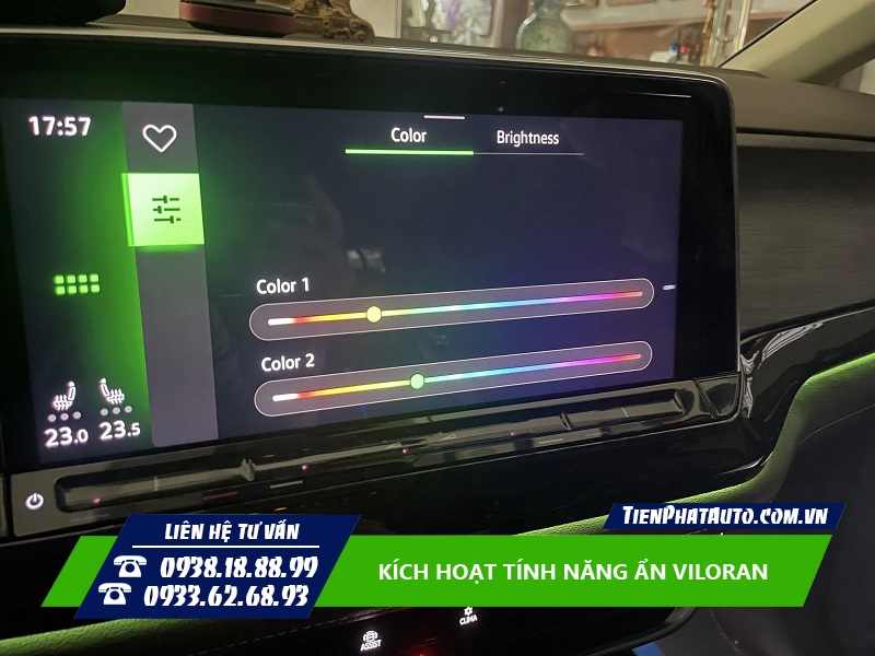 Kích hoạt tùy chỉnh chế độ 30 màu sắc nổi bật