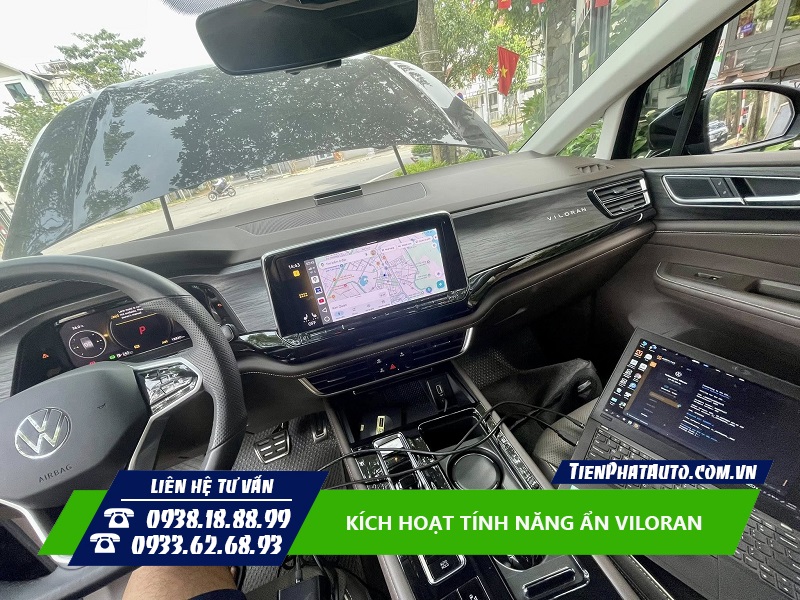 Tiến Phát Auto chuyên kích hoạt tính năng ẩn Volkswagen Viloran