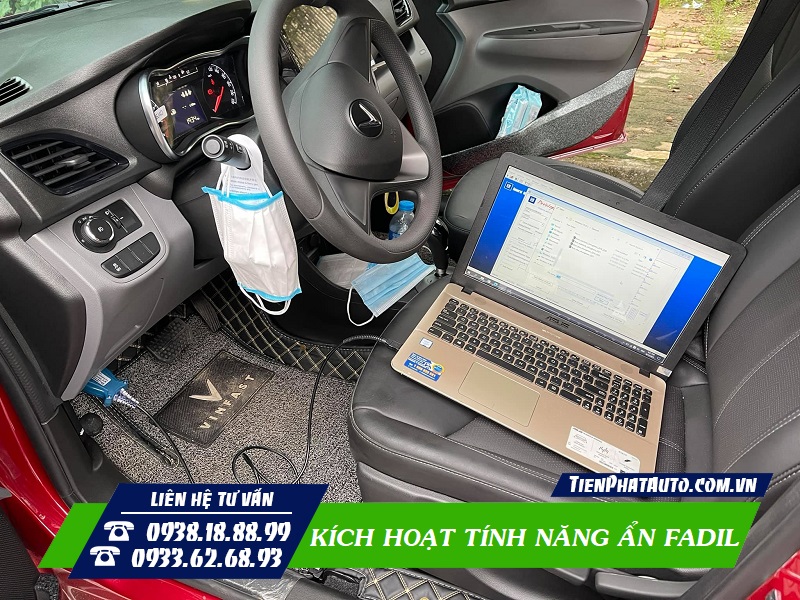 Tiến Phát Auto chuyên kích hoạt tính năng ẩn Vinfast Fadil