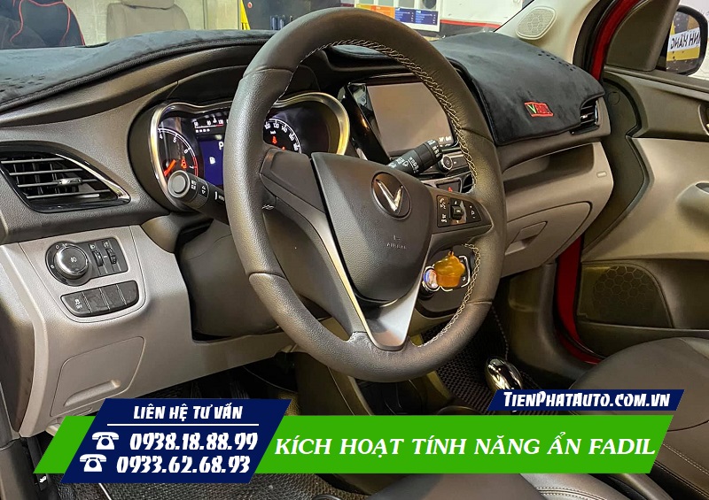 Chi phí kích hoạt tính năng ẩn xe Vinfast Fadil vô cùng phù hợp