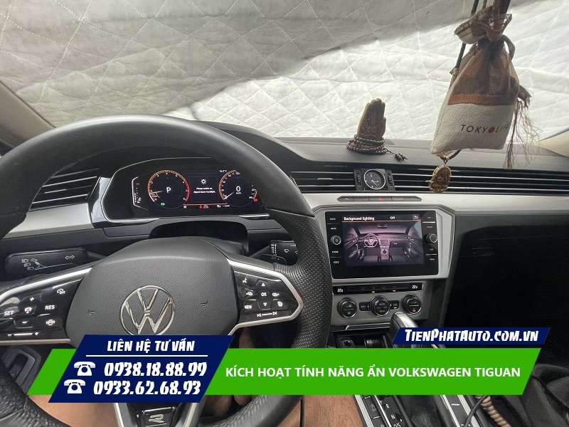 Kích hoạt tính năng ẩn Volkswagen Tiguan không làm ảnh hưởng gì đến chức năng xe