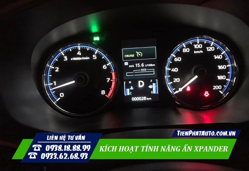 Tiến Phát Auto chuyên kích hoạt tính năng ẩn Xpander và Xpander Cross
