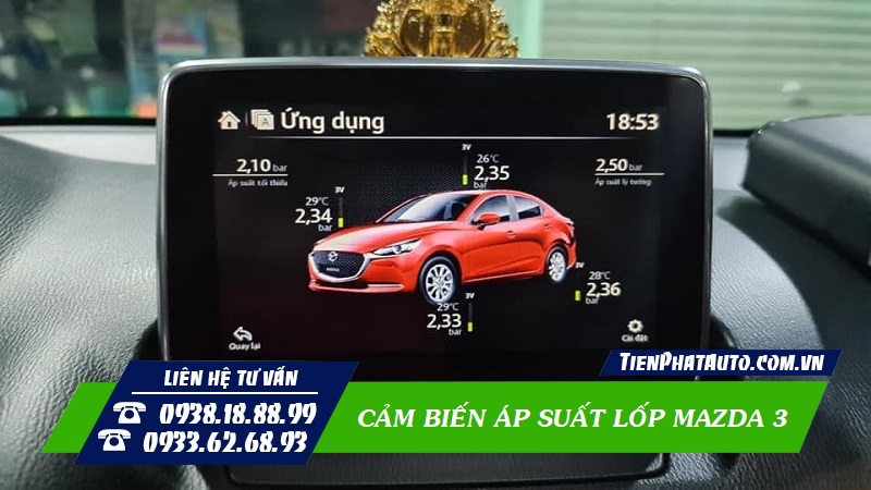 Áp suất lốp là món phụ kiện hầu như không thể nào thiếu trên xe
