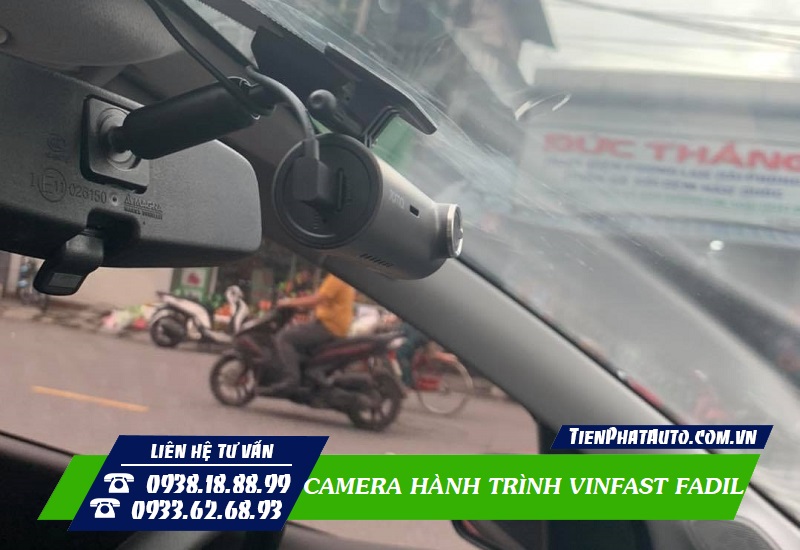 Camera hành trình giúp ghi lại hành trình di chuyển của xe tiện lợi