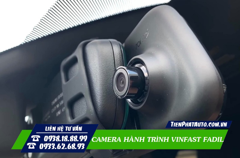 Camera hành trình là phụ kiện không thể nào thiếu trên Vinfast Fadil