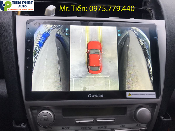 Lắp đặt Camera 360 độ cho Toyota Camry 2008 - 2012 chính hãng tại Tiến Phát Auto