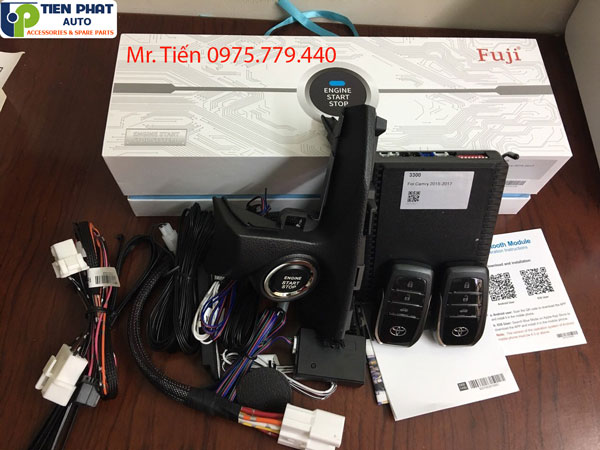 Lắp Start Stop Smart Key Cho Toyota Camry tại tphcm