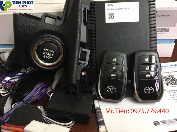 Lắp Start Stop Smart Key Cho Toyota Camry chính hãng tại tphcm