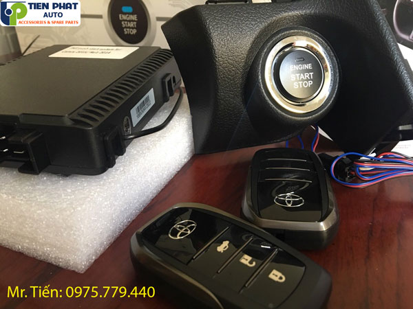 Độ nút Start Stop Smart Key Cho Toyota Camry 2012-2015 chính hãng tại Tiến Phát Autoa