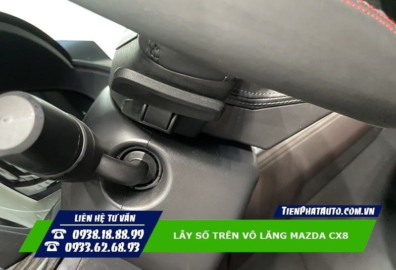 Tiến Phát Auto chuyên độ lẫy số trên vô lăng cho xe Mazda CX8