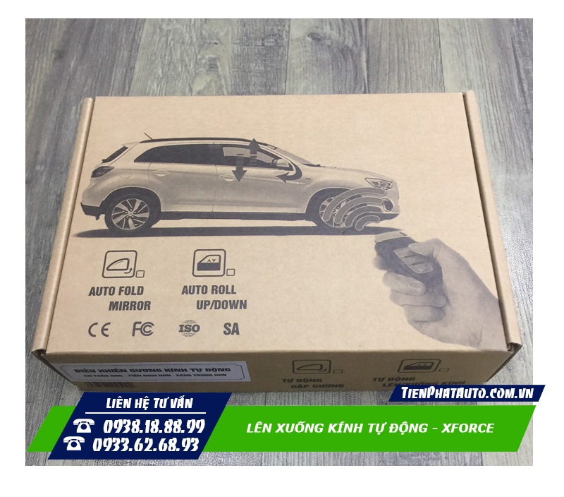 Tiến Phát Auto chuyên lắp gập gương lên xuống kính tự động cho Destinator 