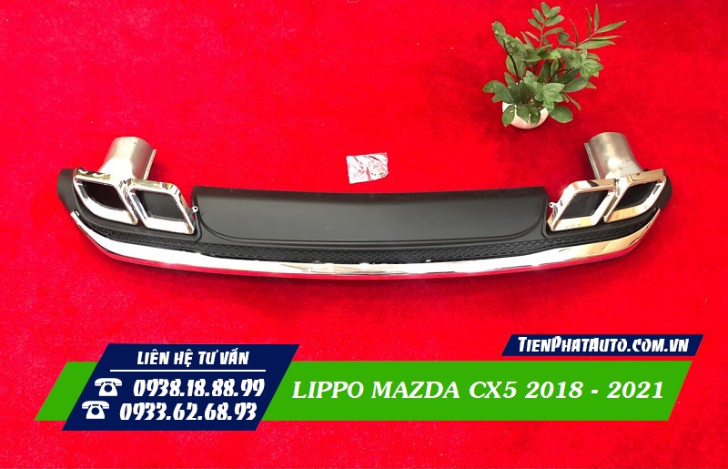 Mẫu Lippo Mazda CX5 kiểu dáng 4 bô dạng kép