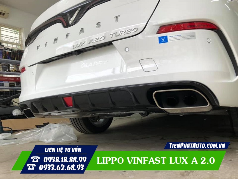 Lippo được thiết kế theo xe lắp đặt vừa vặn và thẩm mỹ