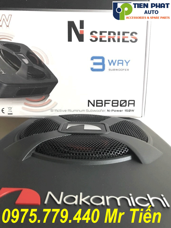 lap loa sub nakamichi nbf 80a cho ô tô